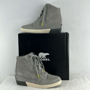 Sorel Out N About Wedge Boot- Dove, Quarry- Size 9.5M- NIB